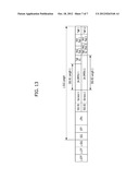 METHOD FOR SENDING/ RECEIVING DATA IN A WIRELESS PACKET COMMUNICATION     SYSTEM IN WHICH THERE IS SIMULTANEOUS COMMUNICATION WITH VARIOUS     TERMINALS diagram and image