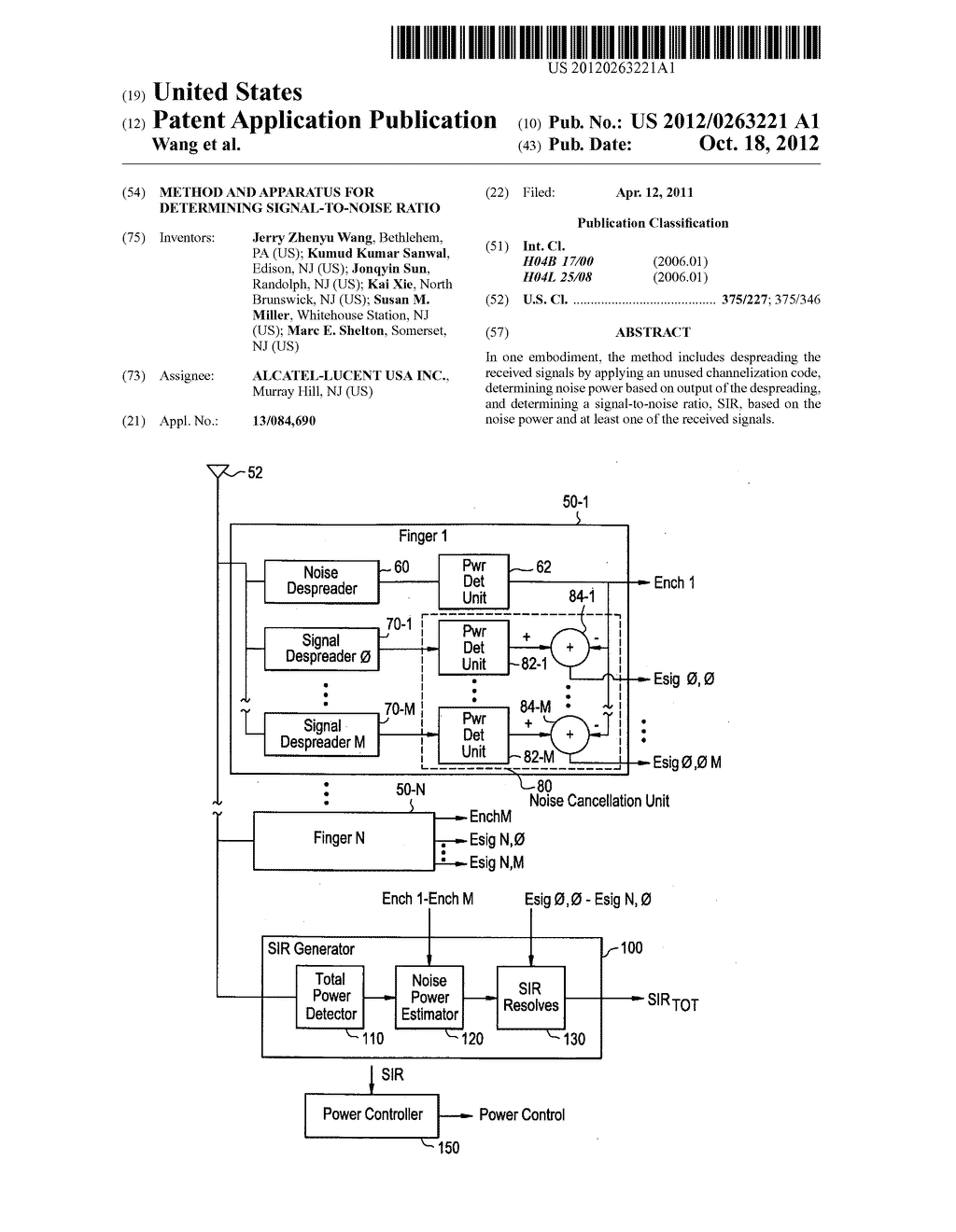 Method And Apparatus For Determining Signal-To-Noise Ratio - diagram, schematic, and image 01