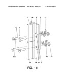 SELF-ALIGNING COUPLING FOR LIFT GUIDES diagram and image