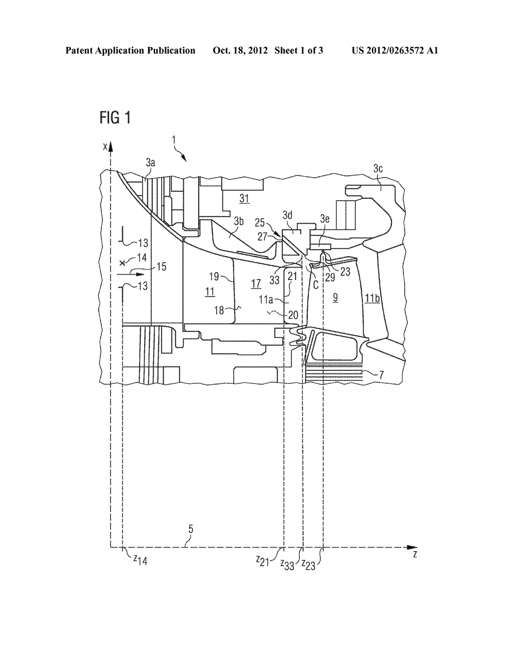 TURBINE FOR CONVERTING ENERGY AND METHOD FOR OPERATING THE SAME - diagram, schematic, and image 02