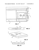 Ceramic matrix composite shroud attachment system diagram and image