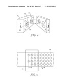 ARTICLES INJECTION MOLDED ON A WEB diagram and image