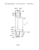 COLLECTION DEVICE WITH DOUBLE OUTPUTS AND METHOD OF USING THE SAME diagram and image