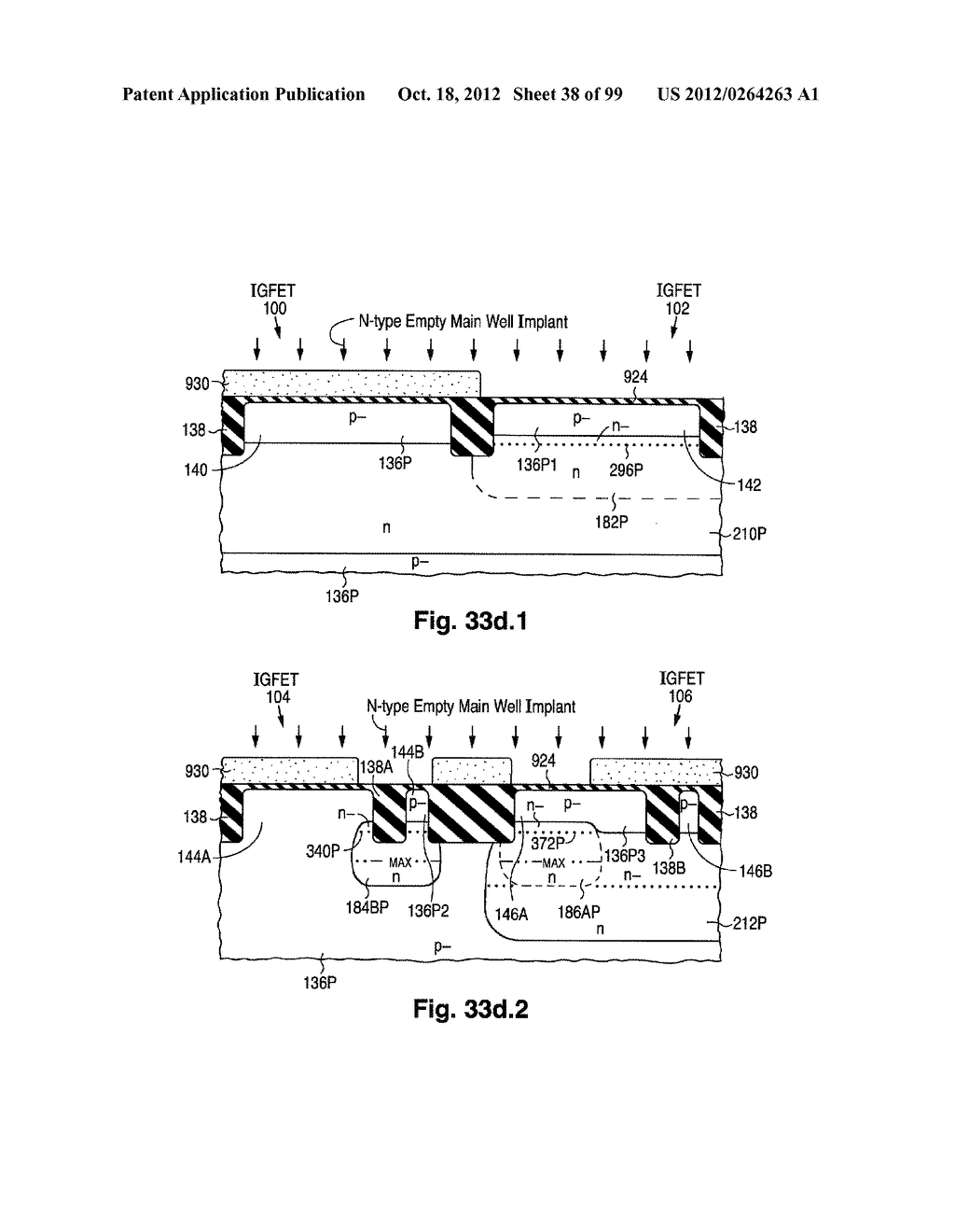 Structure and Fabrication of Like-polarity Field-effect Transistors Having     Different Configurations of Source/Drain Extensions, Halo Pockets, and     Gate Dielectric Thicknesses - diagram, schematic, and image 39