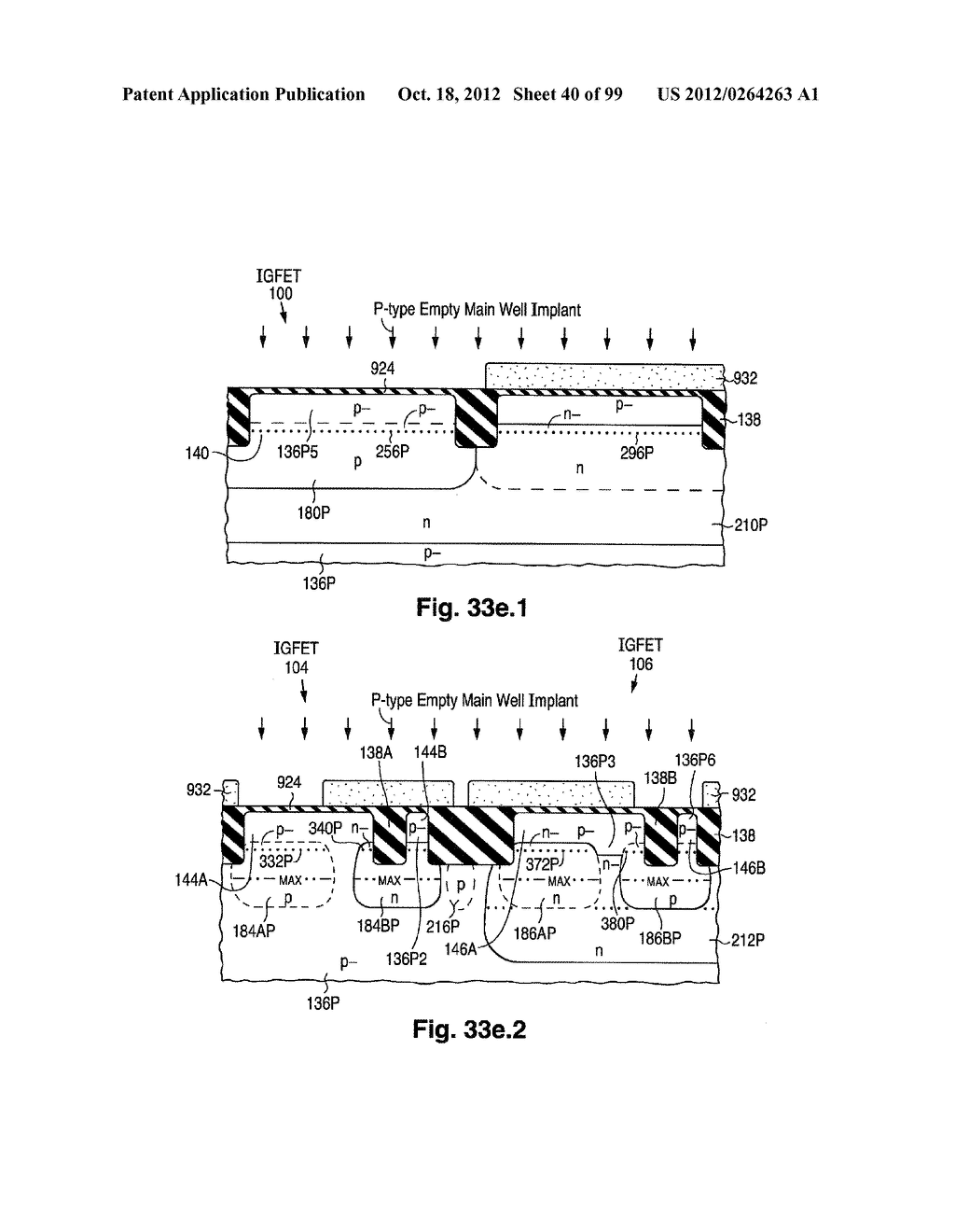 Structure and Fabrication of Like-polarity Field-effect Transistors Having     Different Configurations of Source/Drain Extensions, Halo Pockets, and     Gate Dielectric Thicknesses - diagram, schematic, and image 41