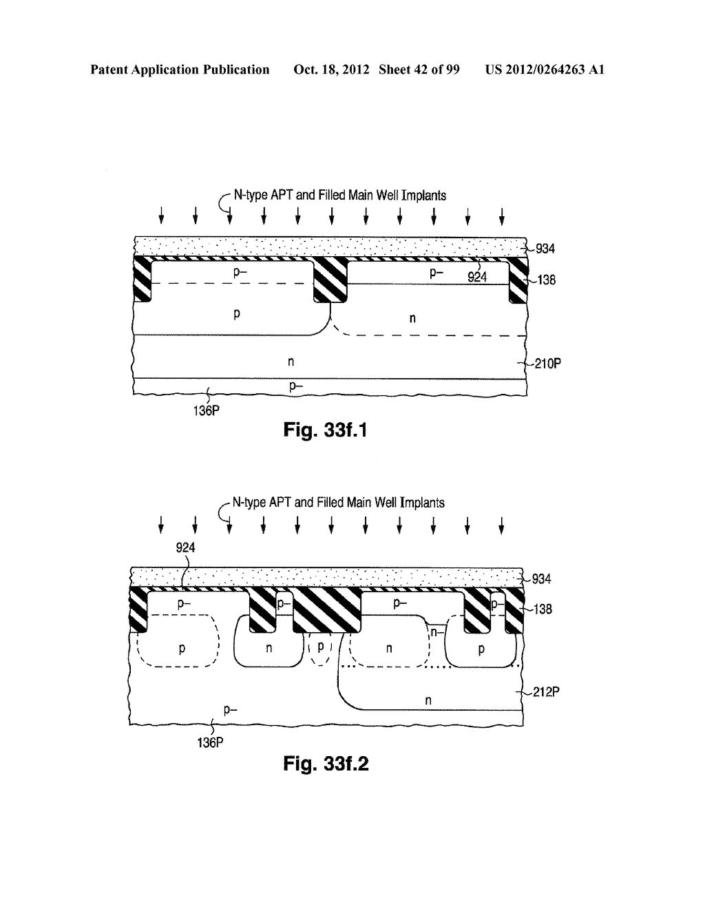 Structure and Fabrication of Like-polarity Field-effect Transistors Having     Different Configurations of Source/Drain Extensions, Halo Pockets, and     Gate Dielectric Thicknesses - diagram, schematic, and image 43