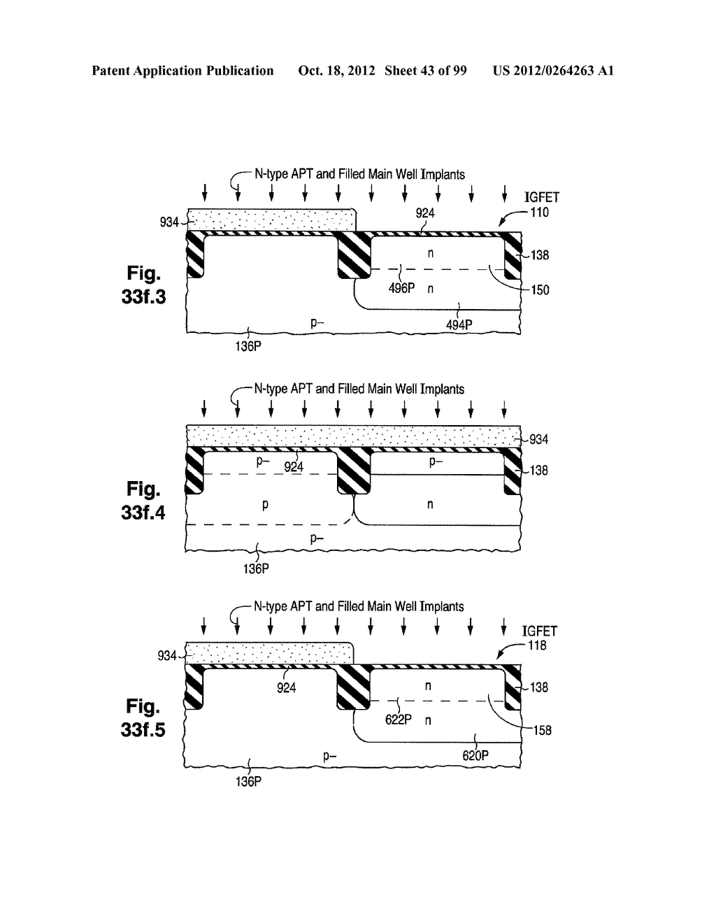 Structure and Fabrication of Like-polarity Field-effect Transistors Having     Different Configurations of Source/Drain Extensions, Halo Pockets, and     Gate Dielectric Thicknesses - diagram, schematic, and image 44