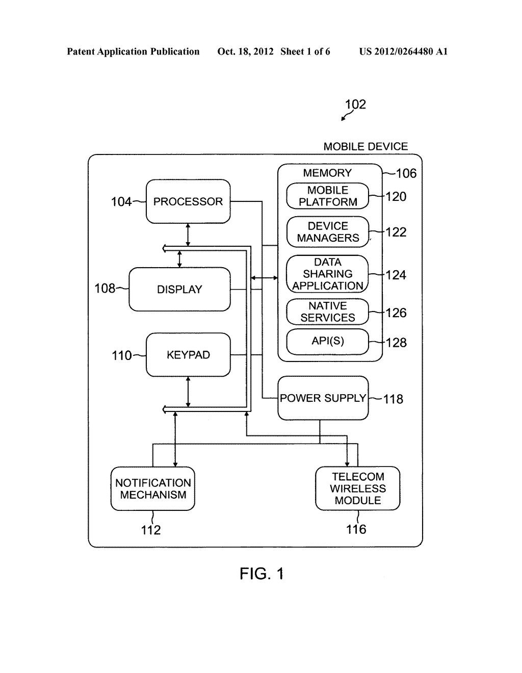 System and method of intelligent data sharing for advanced features on     mobile platforms - diagram, schematic, and image 02