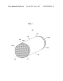 HONEYCOMB STRUCTURE AND METHOD OF MANUFACTURING HONEYCOMB STRUCTURE diagram and image