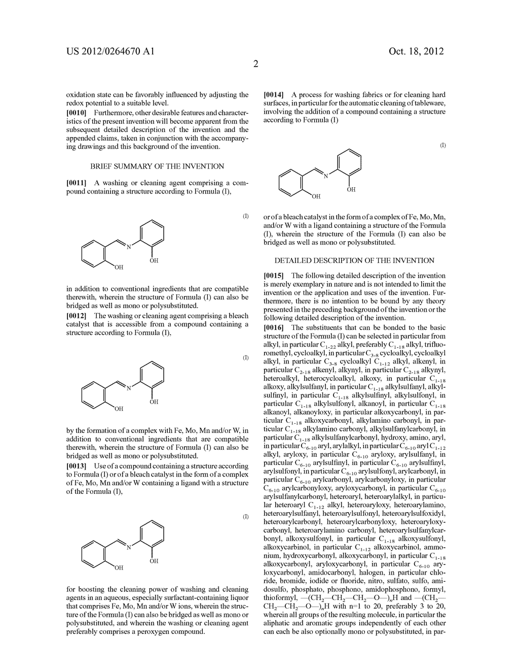 DETERGENTS OR CLEANING AGENTS CONTAINING A BLEACH-ENHANCING TRANSITION     METAL COMPLEX WHICH IS OPTIONALLY PRODUCED IN SITU - diagram, schematic, and image 03