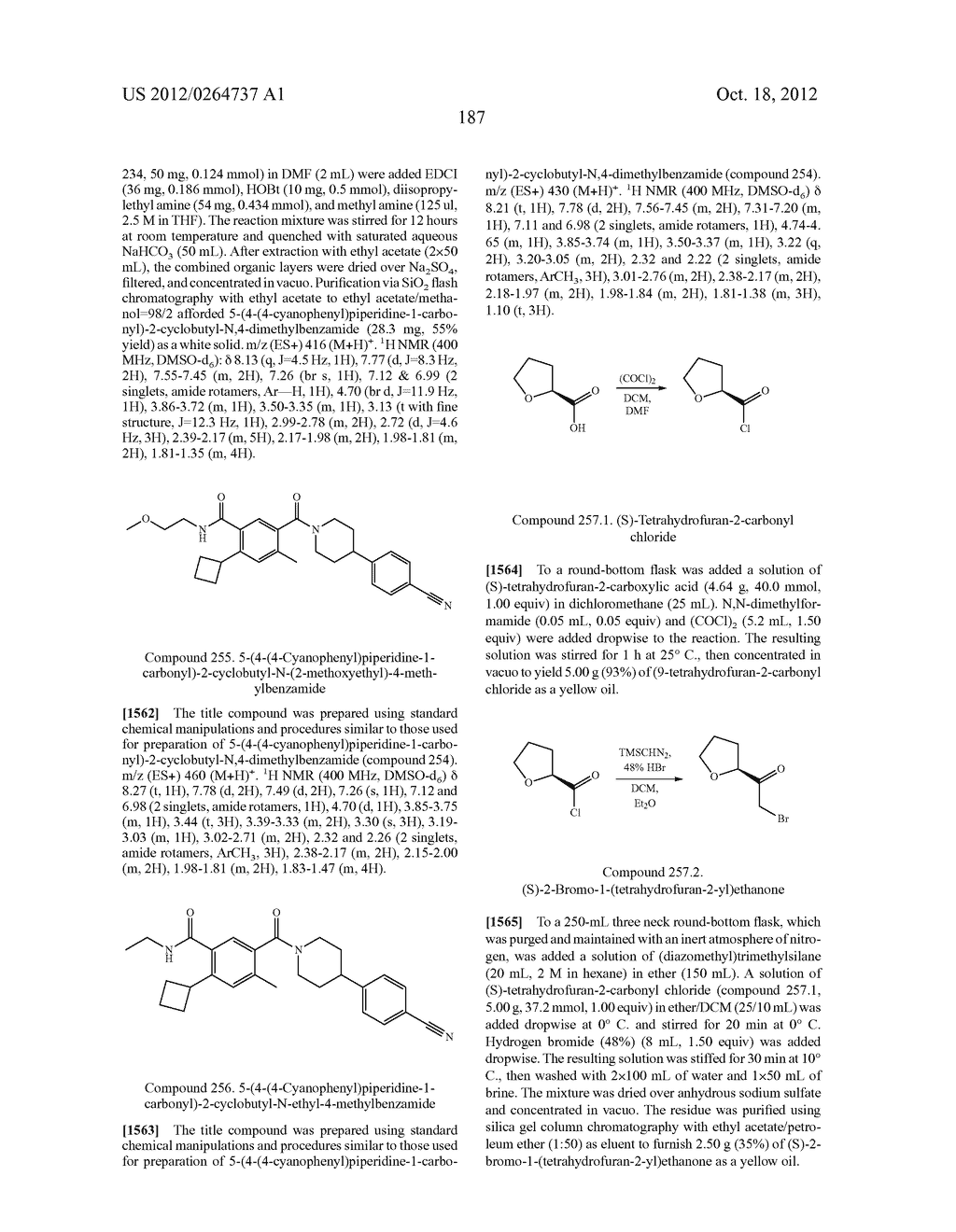 Heterocyclic Modulators of Lipid Synthesis - diagram, schematic, and image 189