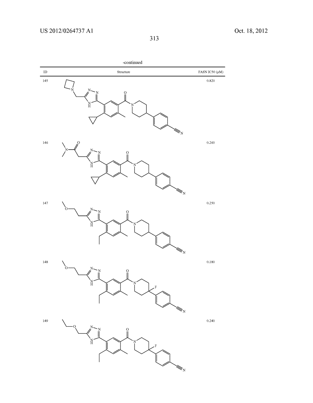 Heterocyclic Modulators of Lipid Synthesis - diagram, schematic, and image 315