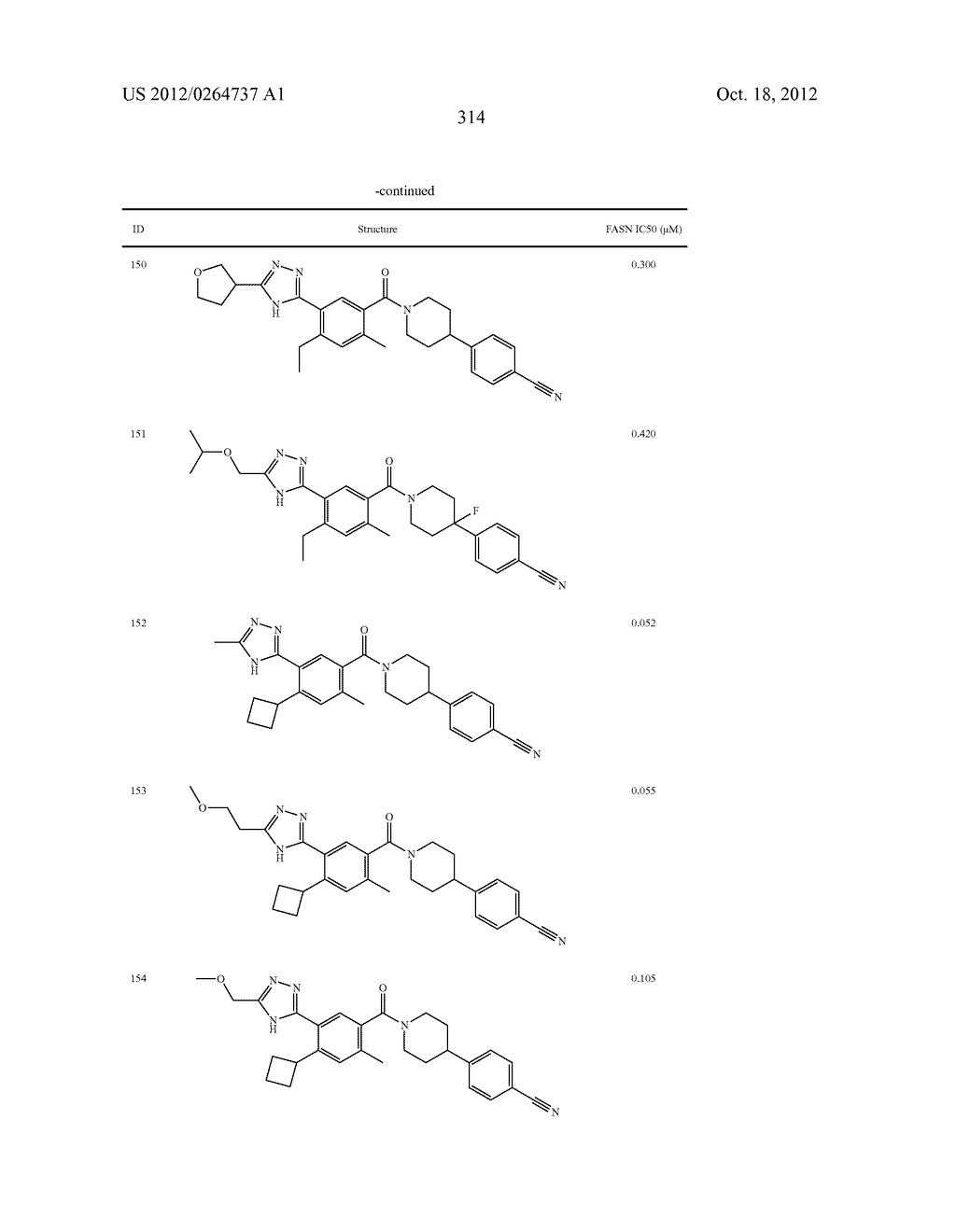 Heterocyclic Modulators of Lipid Synthesis - diagram, schematic, and image 316