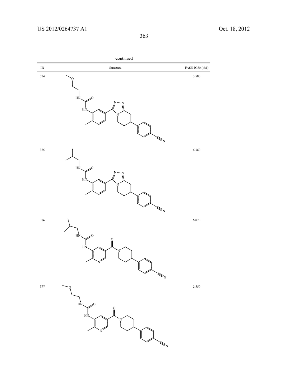Heterocyclic Modulators of Lipid Synthesis - diagram, schematic, and image 365