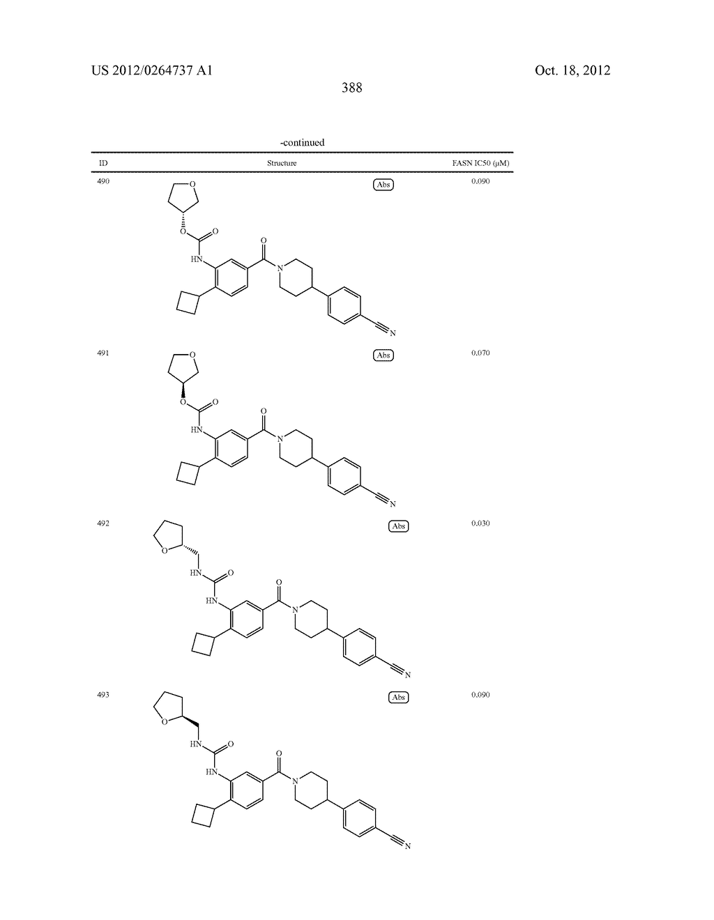 Heterocyclic Modulators of Lipid Synthesis - diagram, schematic, and image 390