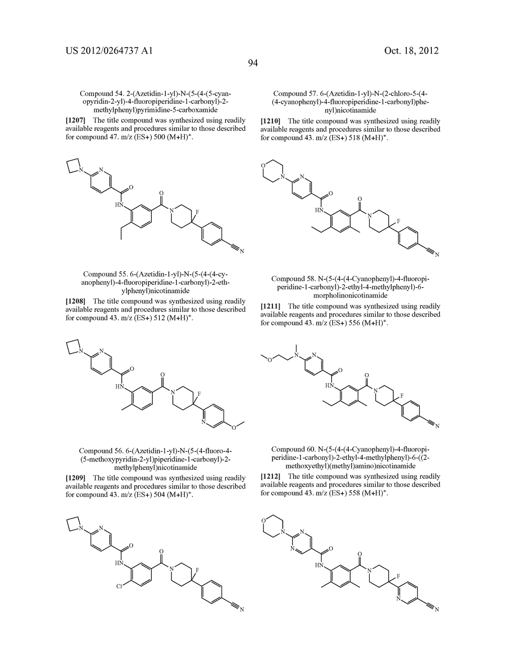 Heterocyclic Modulators of Lipid Synthesis - diagram, schematic, and image 96