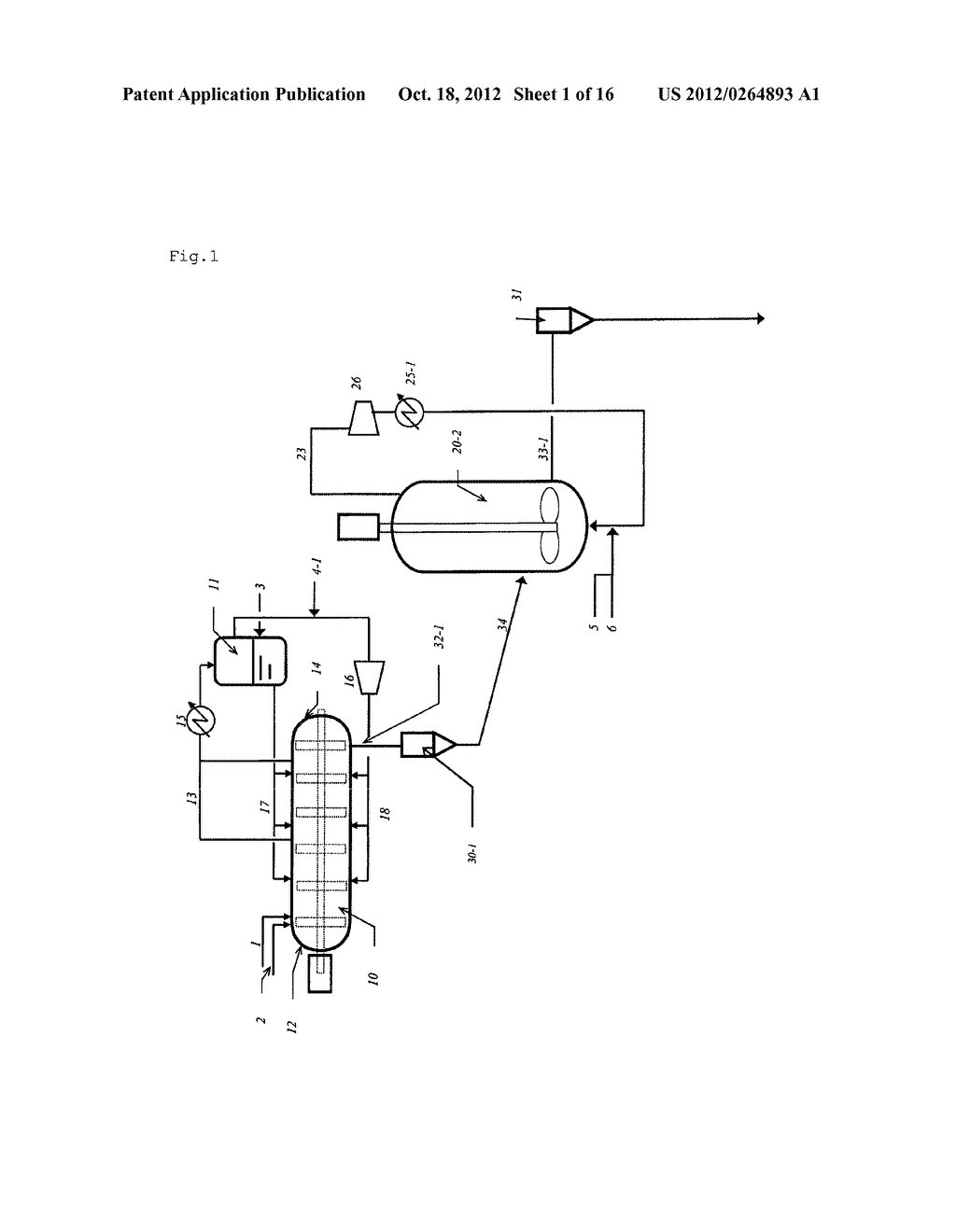 REACTOR FOR PROPYLENE POLYMERIZATION AND PROCESS FOR PRODUCING PROPYLENE     POLYMER - diagram, schematic, and image 02