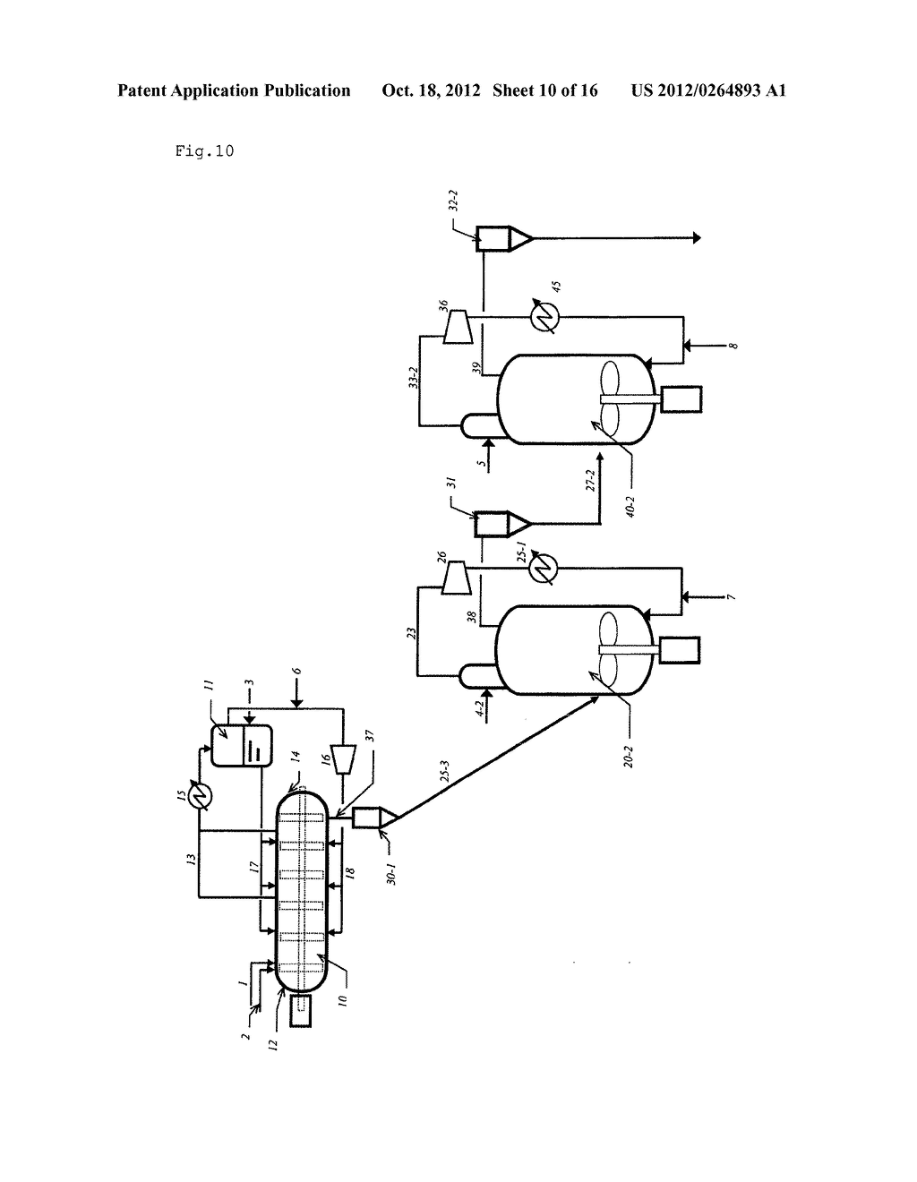 REACTOR FOR PROPYLENE POLYMERIZATION AND PROCESS FOR PRODUCING PROPYLENE     POLYMER - diagram, schematic, and image 11