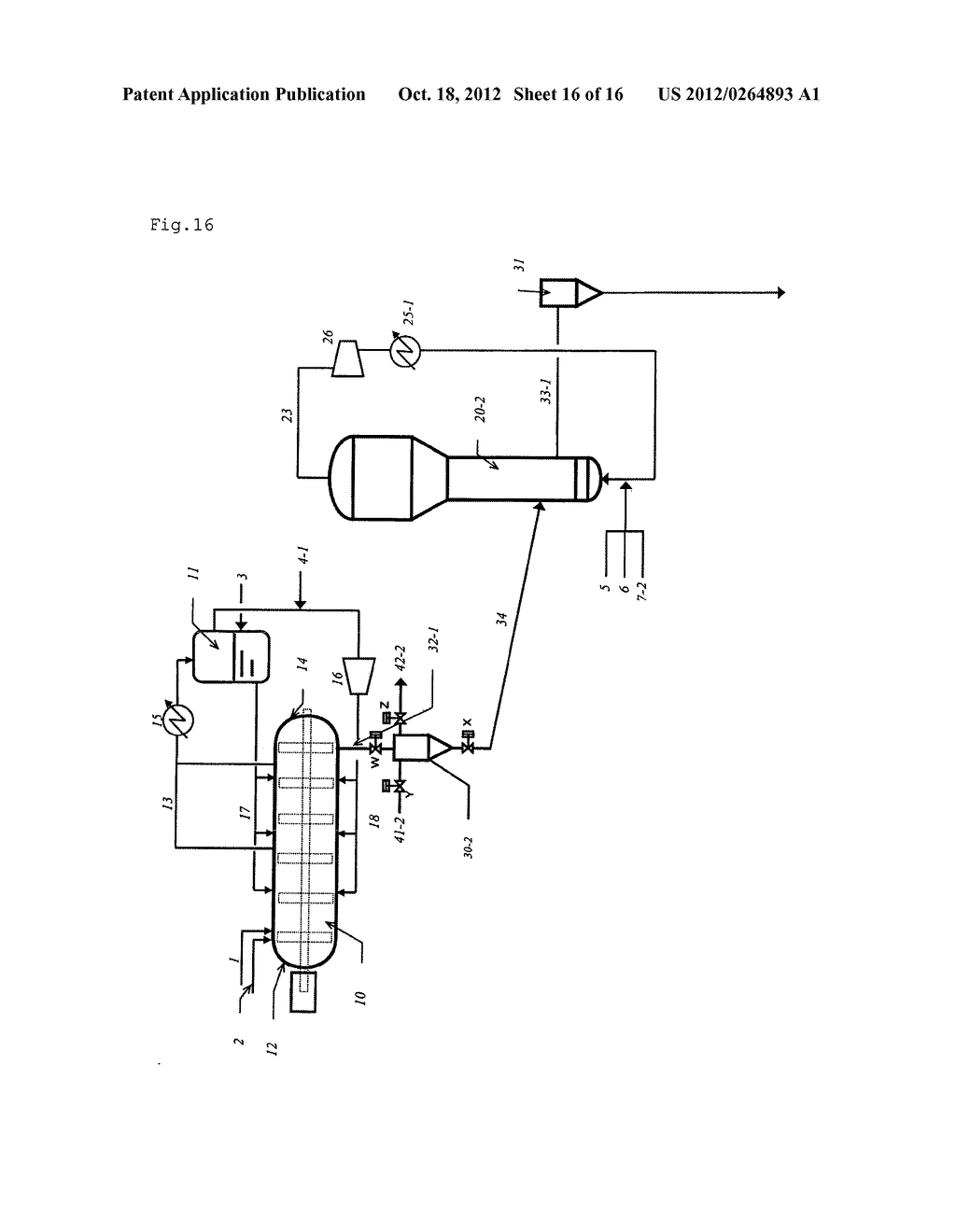 REACTOR FOR PROPYLENE POLYMERIZATION AND PROCESS FOR PRODUCING PROPYLENE     POLYMER - diagram, schematic, and image 17