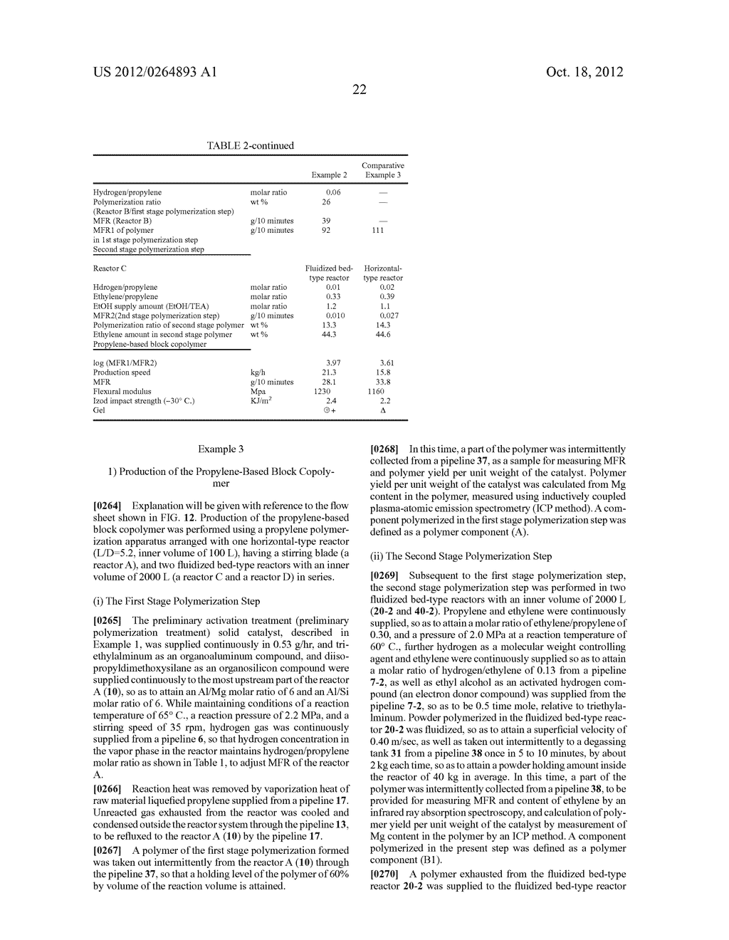 REACTOR FOR PROPYLENE POLYMERIZATION AND PROCESS FOR PRODUCING PROPYLENE     POLYMER - diagram, schematic, and image 39