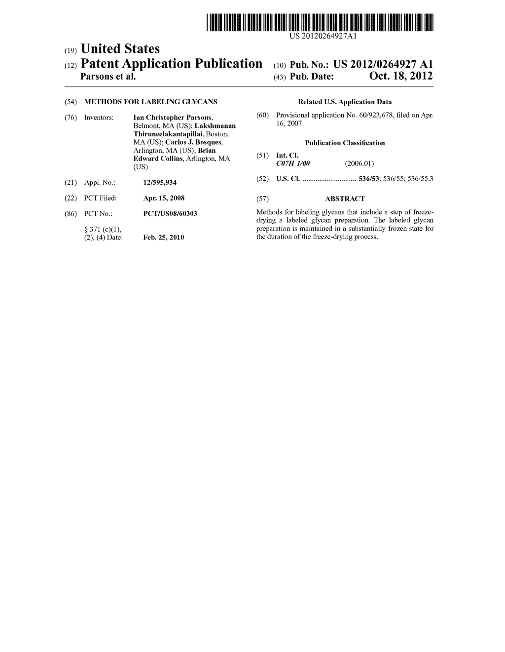 METHODS FOR LABELING GLYCANS - diagram, schematic, and image 01