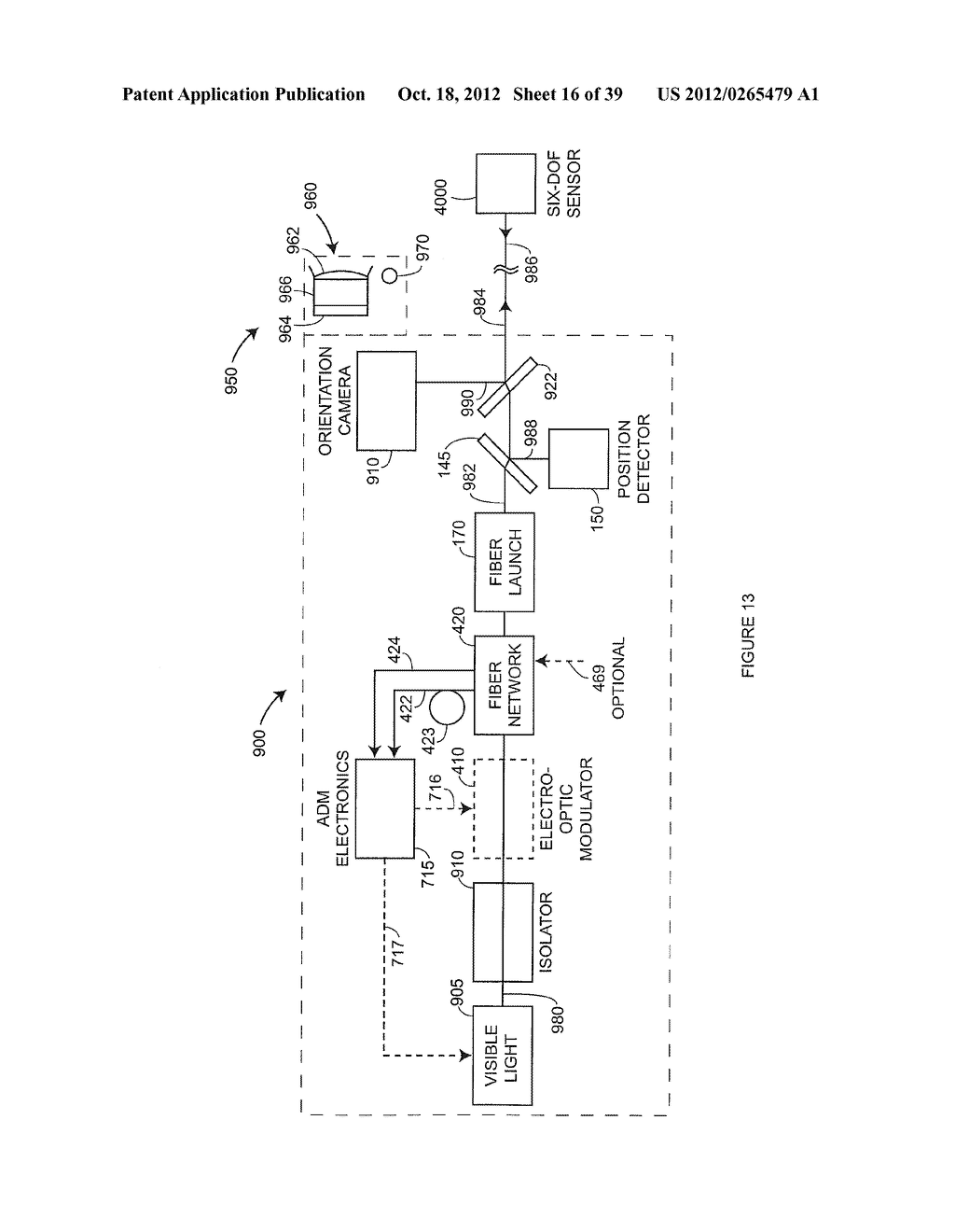 SIX DEGREE-OF-FREEDOM LASER TRACKER THAT COOPERATES WITH A REMOTE SENSOR - diagram, schematic, and image 17