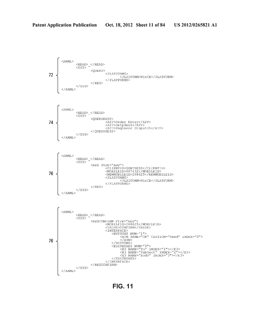 DETERMINING OPERATIONAL STATUS OF A MOBILE DEVICE CAPABLE OF EXECUTING     SERVER-SIDE APPLICATIONS - diagram, schematic, and image 12