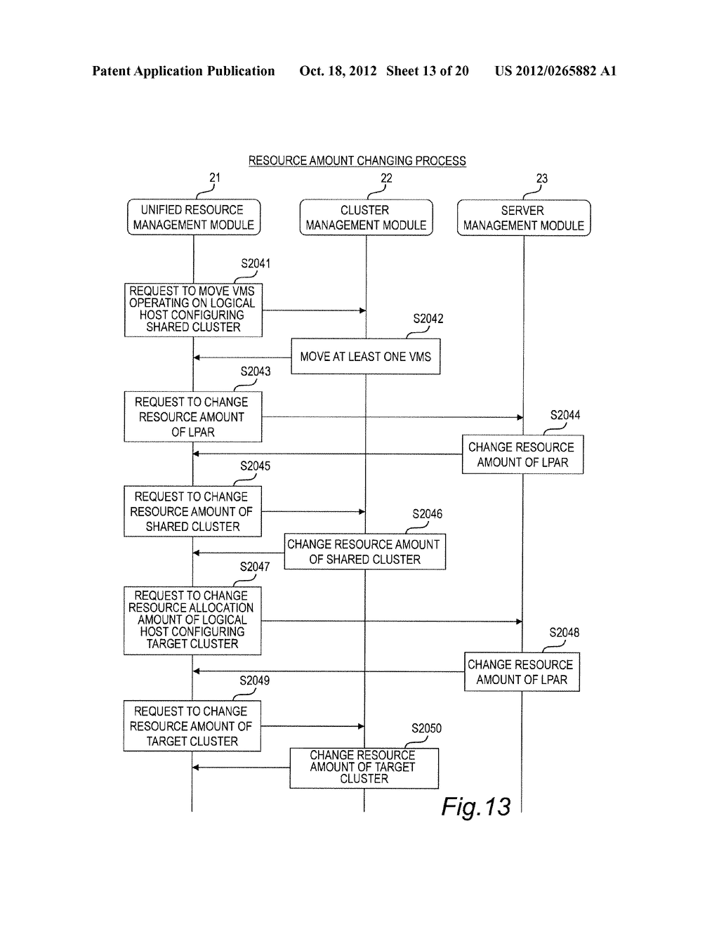 RESOURCE MANAGEMENT METHOD AND COMPUTER SYSTEM - diagram, schematic, and image 14