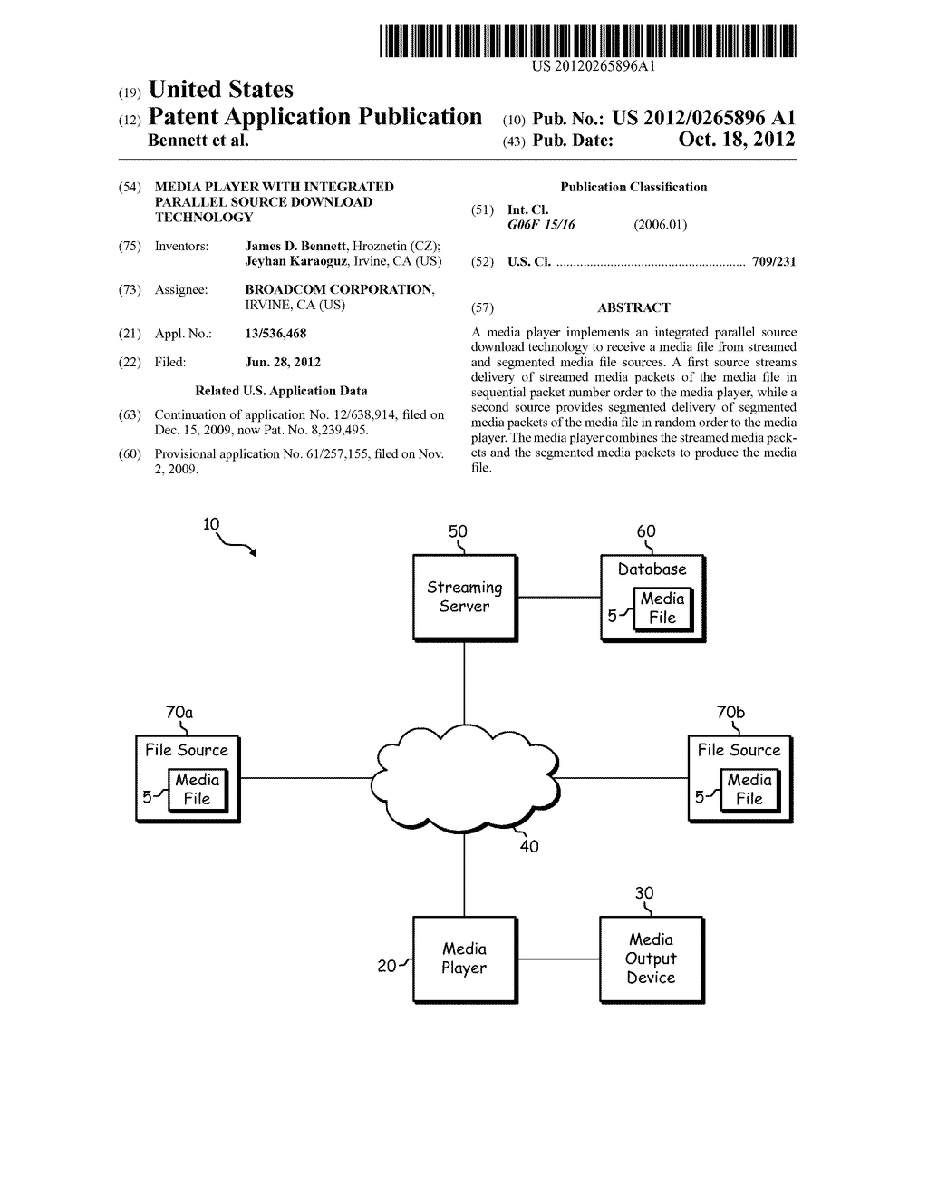 MEDIA PLAYER WITH INTEGRATED PARALLEL SOURCE DOWNLOAD TECHNOLOGY - diagram, schematic, and image 01