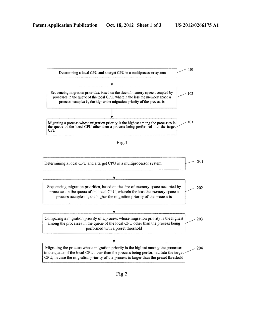 METHOD AND DEVICE FOR BALANCING LOAD OF MULTIPROCESSOR SYSTEM - diagram, schematic, and image 02