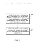 INTERACTIVE TELEVISION PROGRAM GUIDE SYSTEM HAVING MULTIPLE DEVICES WITHIN     A HOUSEHOLD diagram and image