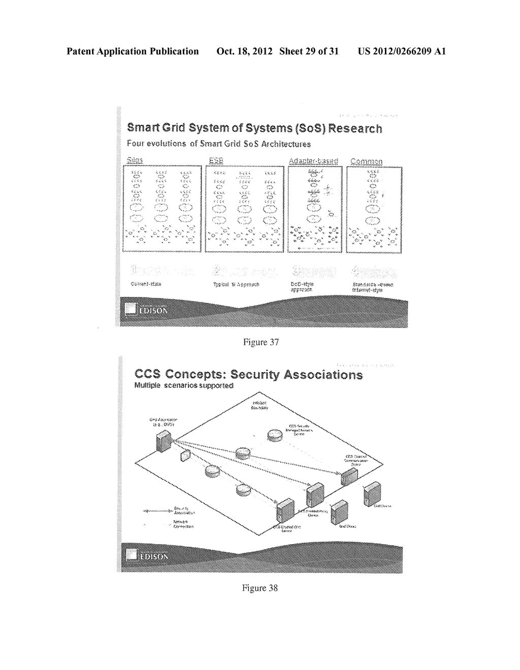 Method of Secure Electric Power Grid Operations Using Common Cyber     Security Services - diagram, schematic, and image 30