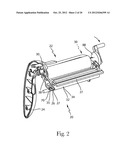 Device Having Dual Renewable Blades For Treating a Target Surface and     Replaceable Cartridge Therefor diagram and image