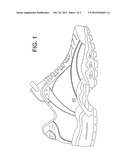 Footwear with Position Determination Unit diagram and image