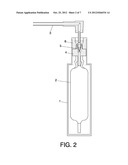 DEVICE FOR INJECTING AT LEAST ONE CHEMICAL SUBSTANCE AND/OR PREPARATION     INTO TREES AND/OR PALMACEAE AND APPLICATION METHOD THEREOF diagram and image