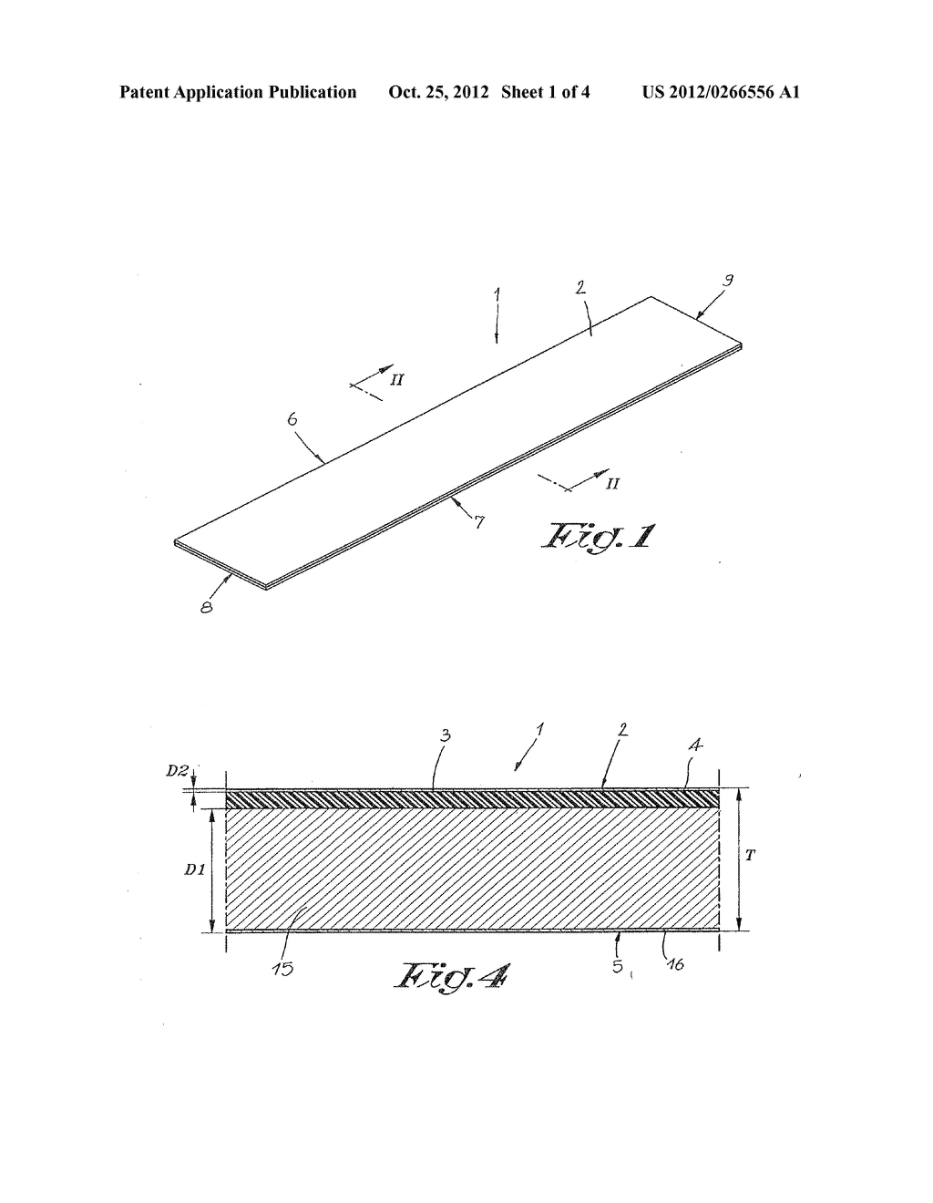 FLOOR PANEL AND METHOD FOR THE MANUFACTURE THEREOF - diagram, schematic, and image 02