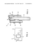 Trailer hitch-mounted table diagram and image