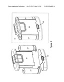 Gas concentrator with removable cartridge adsorbent beds diagram and image