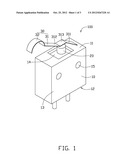 WARNING DEVICE AND CABINET USING SAME diagram and image