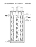 HORIZONTAL ROD-SUPPORTED, PORE-CONTROLLABLE FIBER MEDIA FILTER, AND     HORIZONTAL ROD-SUPPORTED FIBER FILTER SYSTEM diagram and image