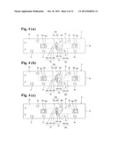 MOUNTING UNIT FOR ELECTROMAGNETIC CONTACTOR AND CONNECTION STRUCTURE OF     ELCTROMAGNETIC CONTACTOR USING THE SAME diagram and image