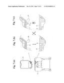 MOUNTING UNIT FOR ELECTROMAGNETIC CONTACTOR AND CONNECTION STRUCTURE OF     ELCTROMAGNETIC CONTACTOR USING THE SAME diagram and image