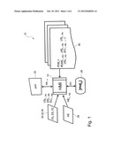 HUMAN MACHINE INTERFACE UNIT FOR A COMMUNICATION DEVICE IN A VEHICLE AND     I/O METHOD USING SAID HUMAN MACHINE INTERFACE UNIT diagram and image