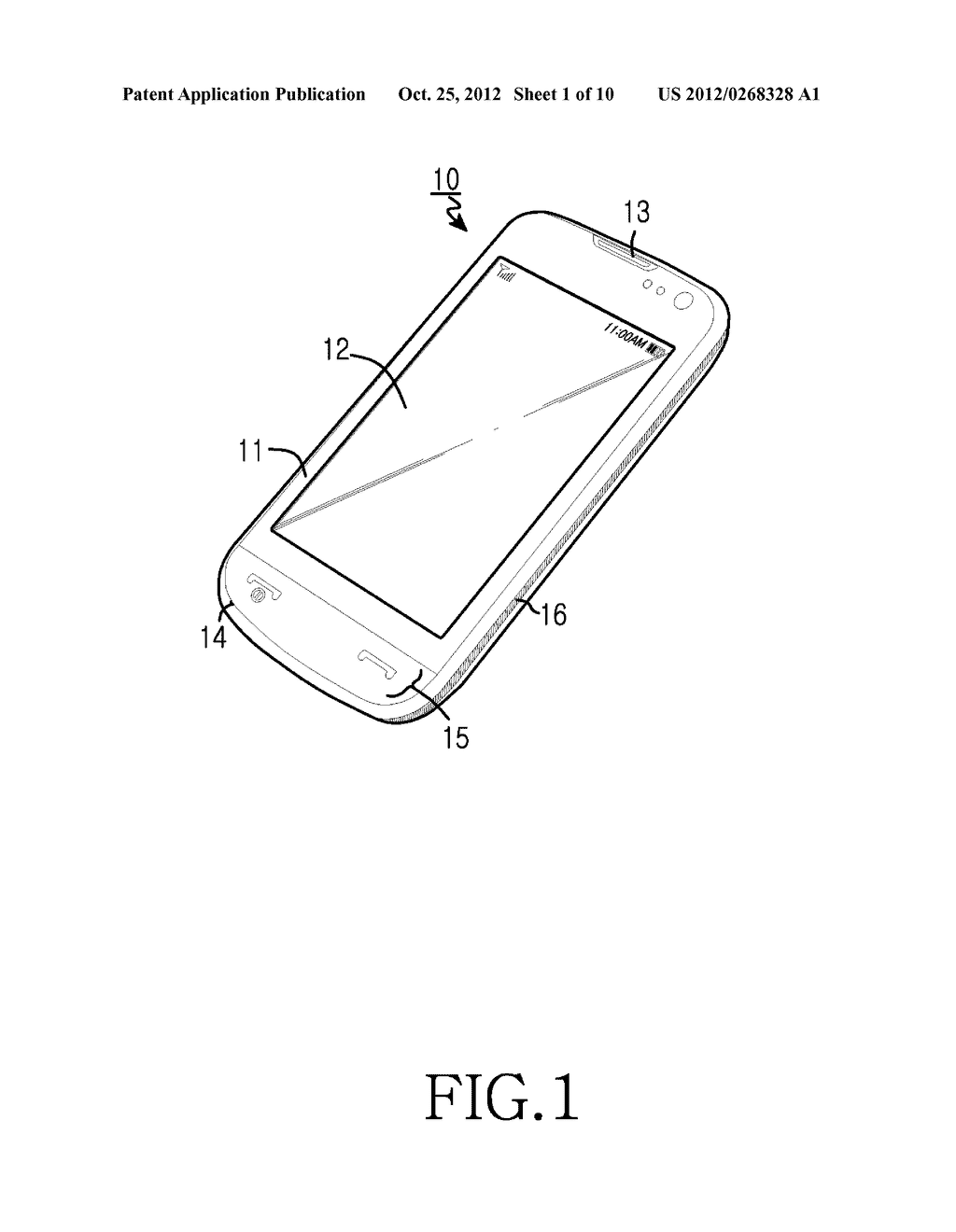 ANTENNA DEVICE FOR A PORTABLE TERMINAL - diagram, schematic, and image 02