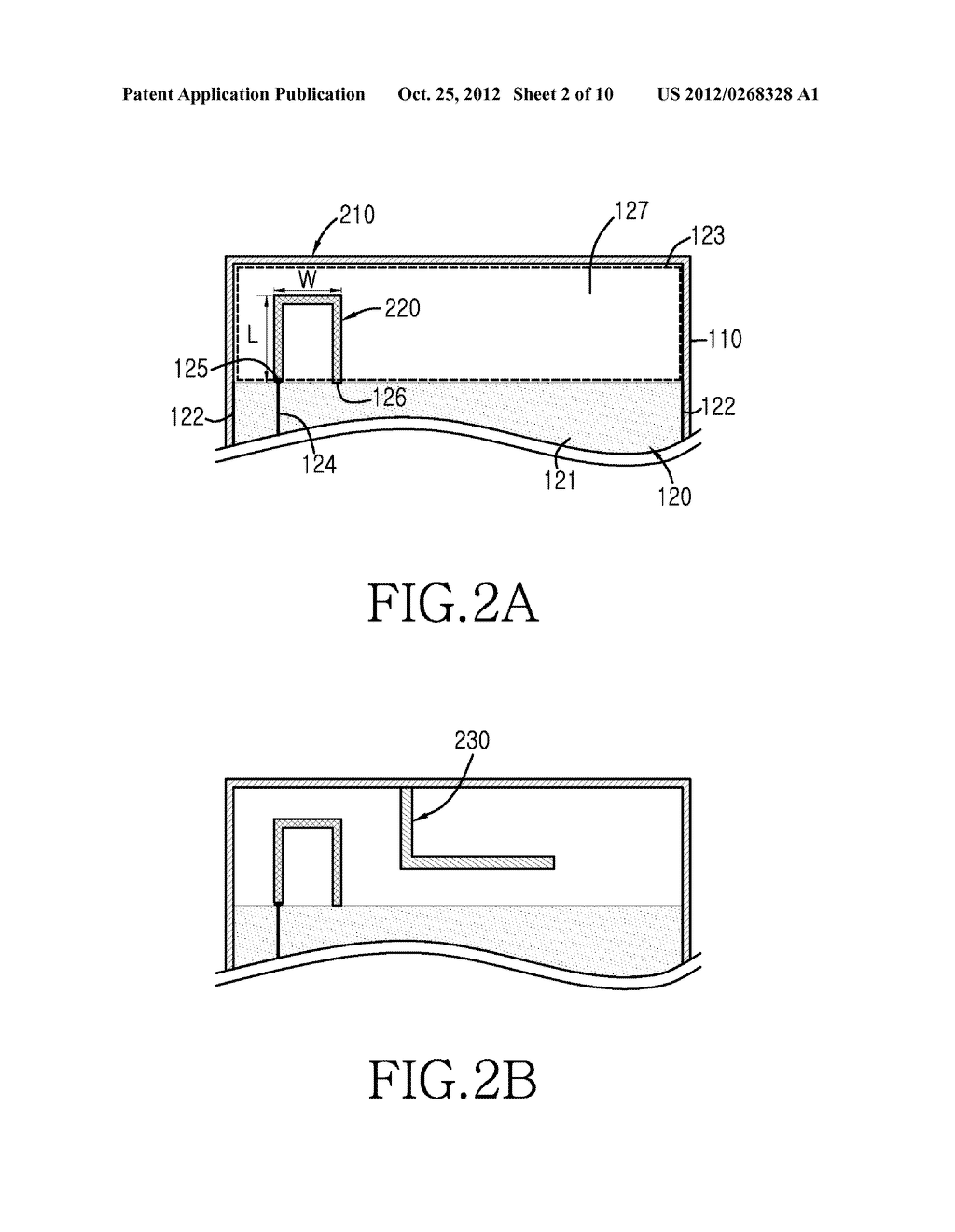 ANTENNA DEVICE FOR A PORTABLE TERMINAL - diagram, schematic, and image 03