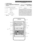 TOUCH SCREEN TEXT SELECTION diagram and image