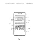 TOUCH SCREEN TEXT SELECTION diagram and image