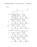 SCAN SIGNAL LINE DRIVER CIRCUIT, DISPLAY DEVICE, AND METHOD OF DRIVING     SCAN SIGNAL LINES diagram and image