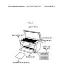 PRINT PROCESSING DEVICE AND CONTROL METHOD WITH REGISTRATION OF     UNREGISTERED LANGUAGE REQUIRED TO PERFORM FUNCTION diagram and image