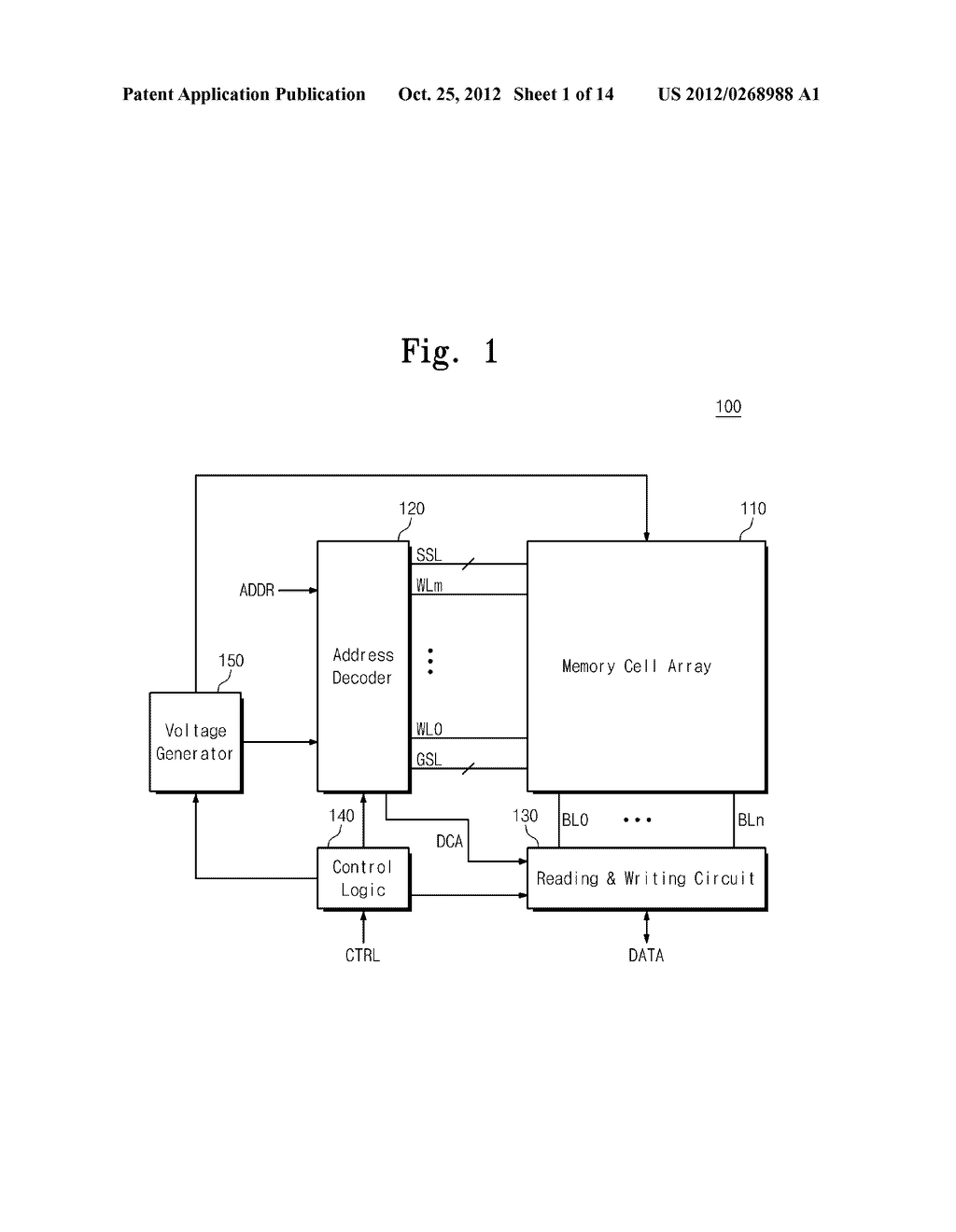 NONVOLATILE MEMORY DEVICE INCLUDING MEMORY CELL ARRAY WITH UPPER AND LOWER     WORD LINE GROUPS - diagram, schematic, and image 02